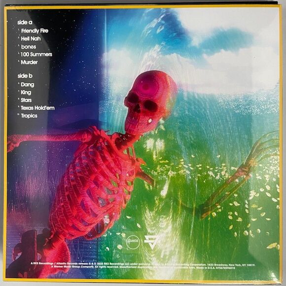 Rainbow Kitten Surprise – bones – Limited Banana Colored Vinyl, Atlantic, 2025 - Picture 3 of 3